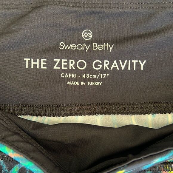 Sweaty Betty Zero Gravity High Waisted Capri Running Leggings Size XXS - Picture 5 of 12